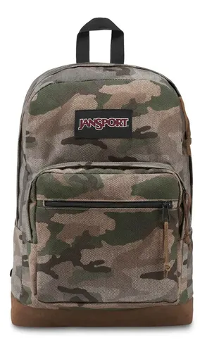 Mochila jansport camuflada verde hotsell