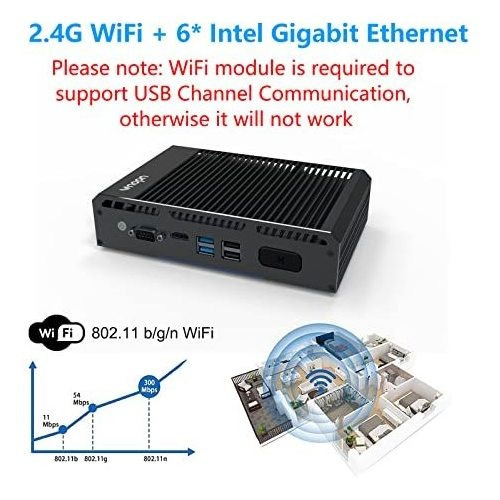 Dispositivo Vnopn Micro Firewall, 6 Puertos Intel Nic Gigabi