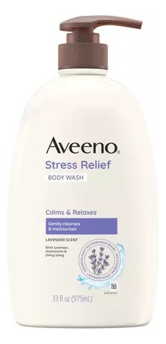 Aveeno Stress Relief Body Wash Con Lavanda Y Manzanilla 33oz