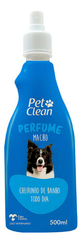 Perfume Colonia Para Cachorro E Gato Pet Clean Spray 500ml