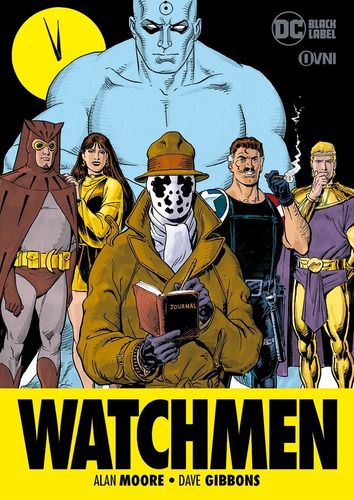 Watchmen Black Label - Alan Moore Tapa Blanda Castellano