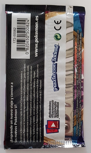 Imagen 2 de 8 de Sobre Pokemon Tcg Espada Y Escudo Nuevo Y Sellado !!!