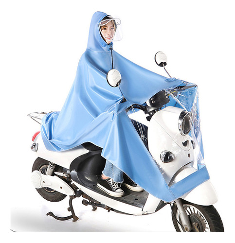 Poncho De Lluvia Para Bicicleta Eléctrica, Portátil, Imperme