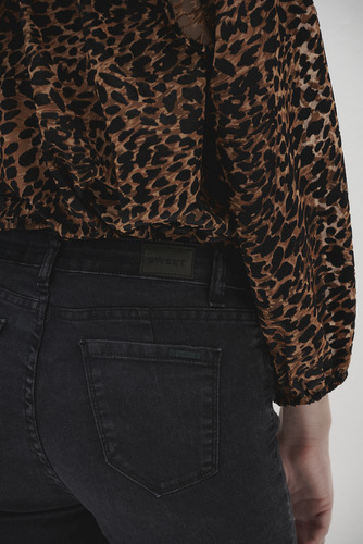 Pantalón Jean Clean High Skinny Ariana Mujer Sweet