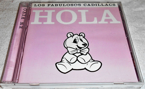 Cd Los Fabulosos Cadillacs / Hola / En Vivo