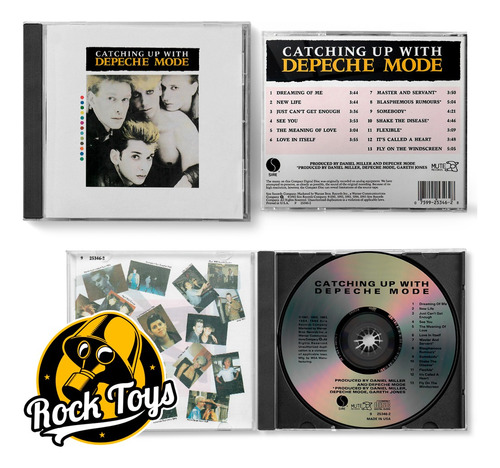 Depeche Mode - Catching Up 1985 Cd Vers. Usa (Reacondicionado)