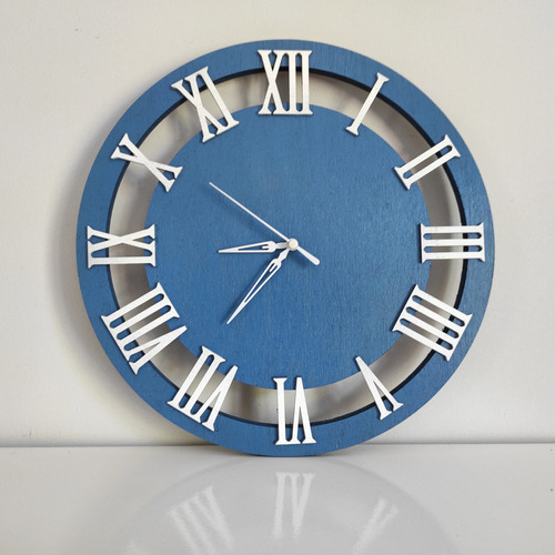 Reloj De Pared Personalizado Madera