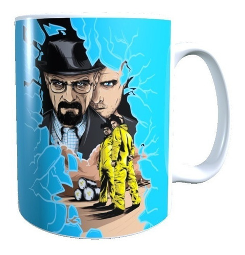 Taza Breaking Bad Meta Cristales Walter Y Jesse