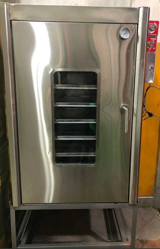 Horno Panadero Pastelero En Acero Inox 8 10 Bandejas Vap Ven