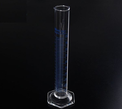 Imagen 1 de 6 de Probeta De Vidrio Hda Graduada Boro 3.3 1000ml