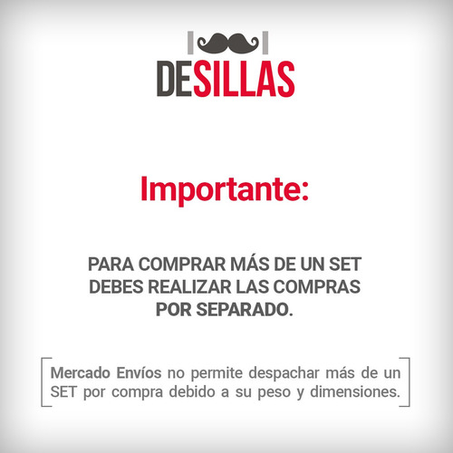 Set Sillas Plásticas Tramontina Olinda X6