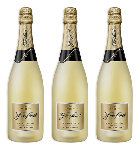 Espumante Freixenet Carta Nevada Brut 750cc 3 Unidades