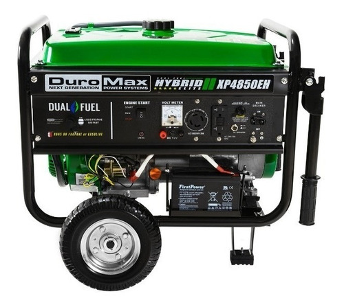 Generador Planta Eléctrica Duromax Dual 4850w Gas/ Gasolina 