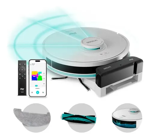 Aspirador Robô Wap W3000 Com Sensor Anticolisão E Mapeamento Lsd ...