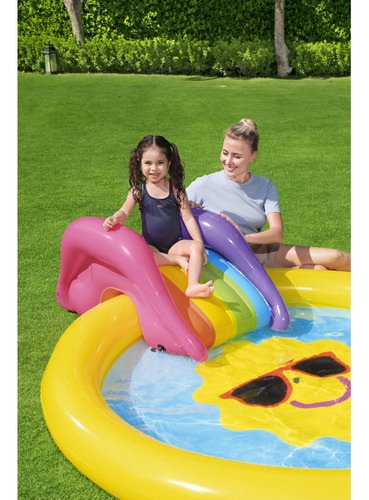 Piscina Y Juegos Inflable Sunnyland Bestway 2.37x2.01x1.04m