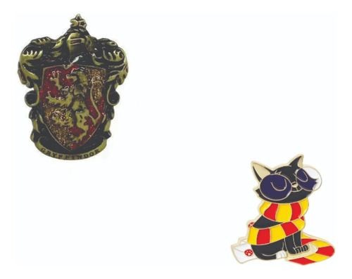 2 Pin Hogwarts Harry Potter Draco Ravenclaw Slytherin Reliqu