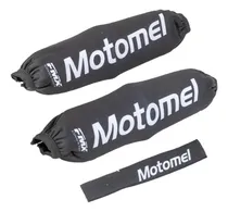 Comprar Cubre Amortiguador + Cubre Palanca Motomel 125 Negro Acme