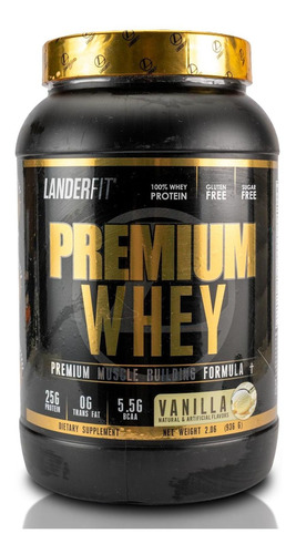 Premium Whey 2 Lb Vainilla Landerfit