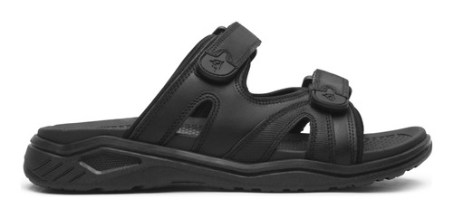 Sandalia Flexi Para Hombre Estilo 411003 Negro