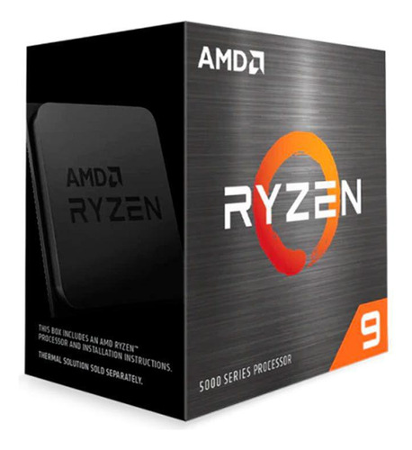 Processador Amd Ryzen 9 5900x 3.7ghz 70mb 105w Sem Cooler