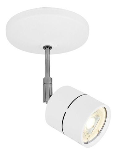 Imagen 3 de 8 de Lámpara Spot Sobreponer Base Gu10 Dirigible Tecnolite 6w Bco