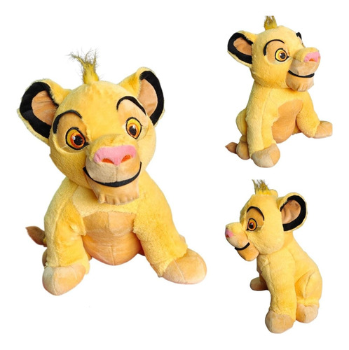 6 Peluches Rey León Simba Pumba Timón Nala Rafiki Multicolor