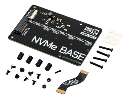 Base Nvme Para Raspberry Pi 5 M.2 Hat Pcie Extension Board