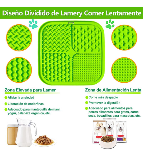 Licking Mat Para Perro Comida - Tapetes Para Comer Para