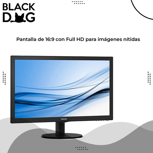Monitor Philips 22 223v5lhsb2 Hdmi Bde