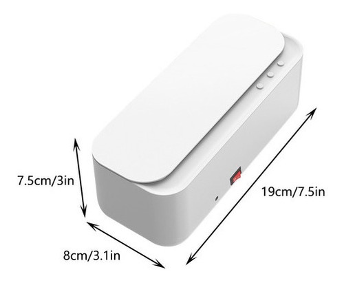 Nuevo Limpiador Ultrasónico Silencioso De Objetos Pequeños U
