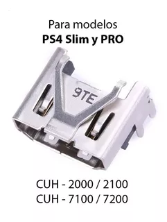 Ficha Conector Hdmi Playstation 4 Ps4 Slim Pro Repuesto