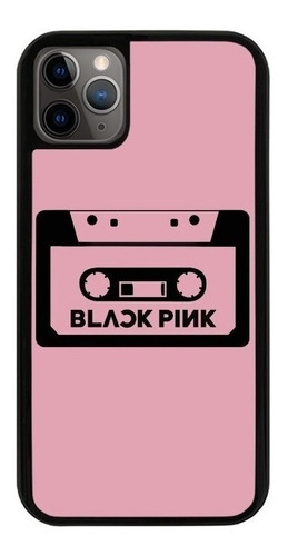 Funda Uso Rudo Tpu Para iPhone Blac Pink Casette Rosa Negro