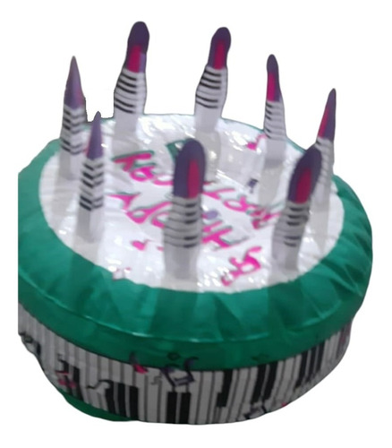Inflable Para Agua Torta De Cumpleaños Ideal Decoracion