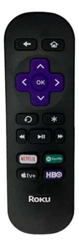 Control Remoto Compatible Con Pantallas Hisense Roku Tv