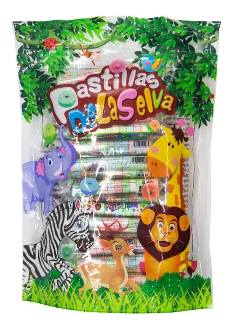 Golosinas Pastillas De La Selva X 40 Unidades. 240 Grs