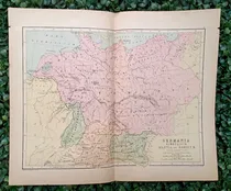 Comprar Alemania , Germania Mapa Del Siglo Xix
