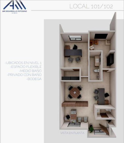 Departamento En Venta De 2 Niveles En Av. Joni En Villa Magna, San Luis Potosí