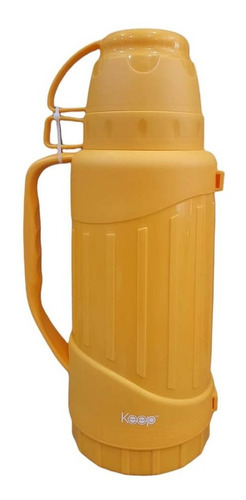 Termo Para Agua 1.8 Litros Outdoor Amarillo Keep Mimbral