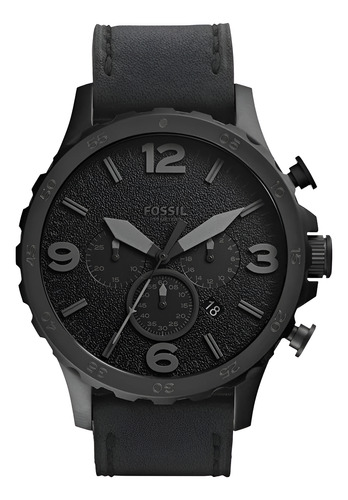 Reloj Fossil Nate Jr1354 Cronógrafo Original Nuevo En Caja