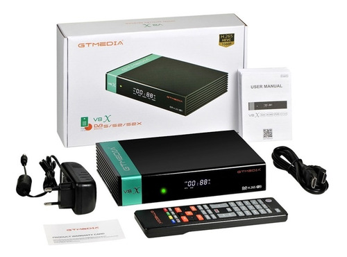 Combo Tv Satelital Fta Gtmedia V8 Nova + Antena 60cm + Lnb