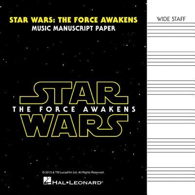 Star Wars The Force Despierta El Manuscrito De Papel