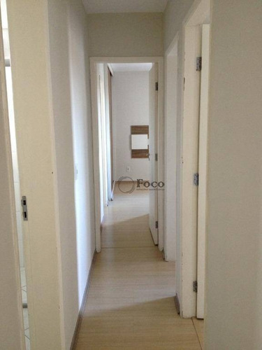 Apartamento Com 3 Dormitórios À Venda, 66 M² Por R$ 350.000,00 - Jardim Flor Da Montanha - Guarulhos/sp - Ap0827