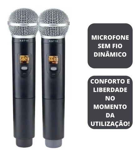 Microfones Karsect KRD-200DM dinâmico cardioide