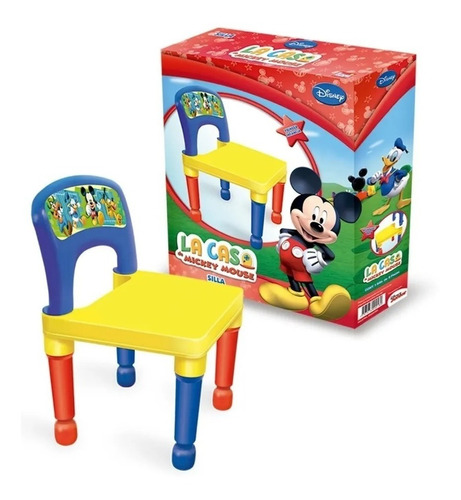 Silla Plastico Desarmable La Casa Mickey Mouse Casa Valente