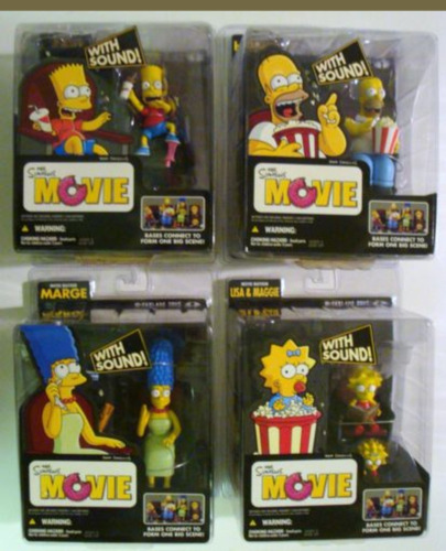 Colección Los Simpons The Movie Mcfarlane (Usado)
