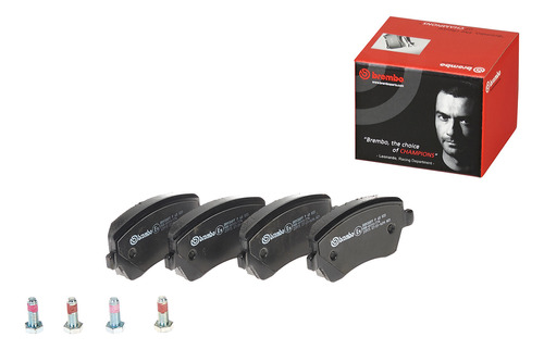 Balatas Delanteras Renault Modus / Grand Modus 04-11 Brembo 