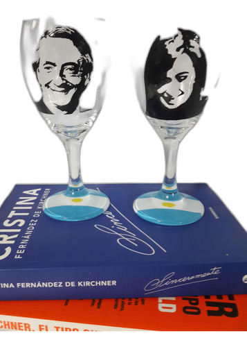 Copas Souvenir Nestor Y Cristina Cfk Día Del Amigo Fanáticos