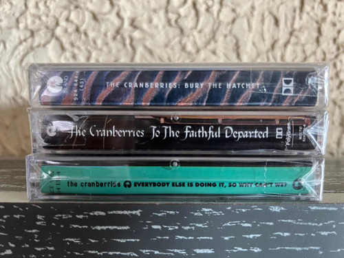 The Cranberries - Colección 3 Cassettes Else Bury Faithful (Usado)