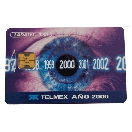 Tarjeta Telefónica Telmex - Telmex Año 2000