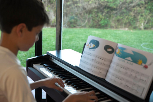 Libro La Musica En Ti Vol. 1 Y 2 Aprende Piano Musica Niños.